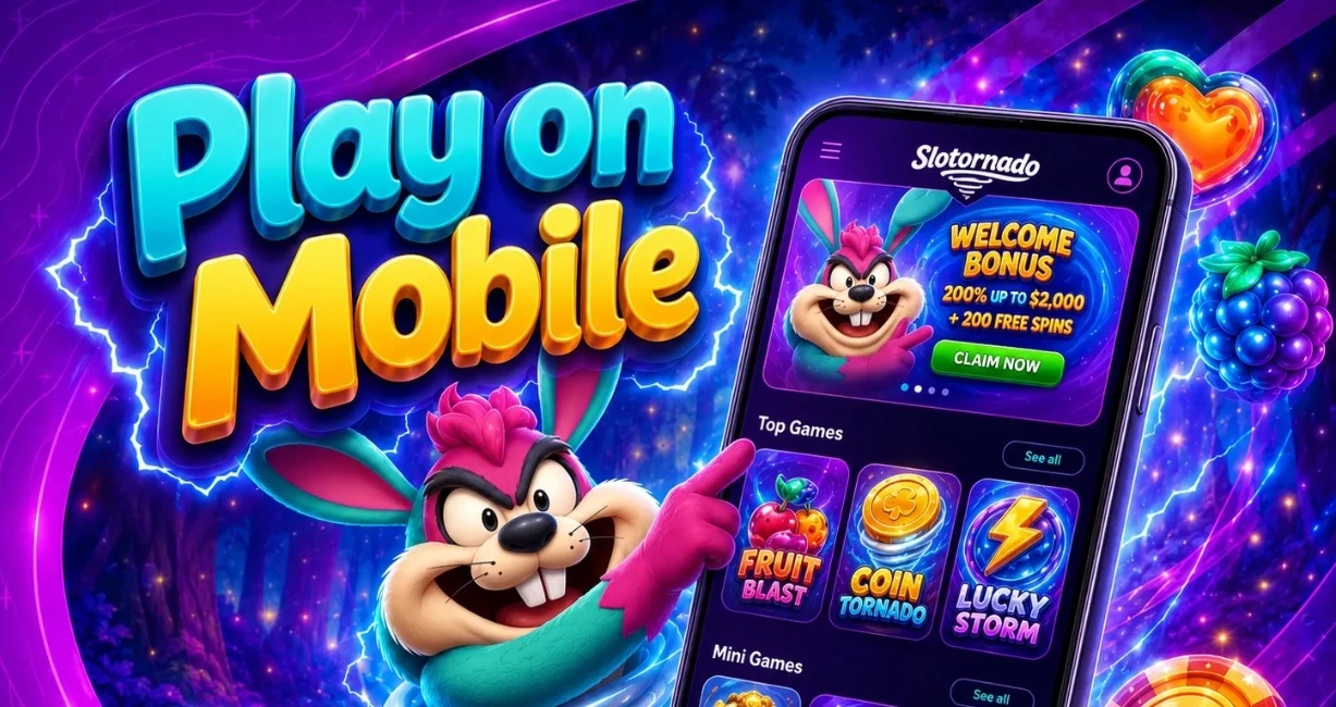 ​​SloTornado Casino App Screenshot